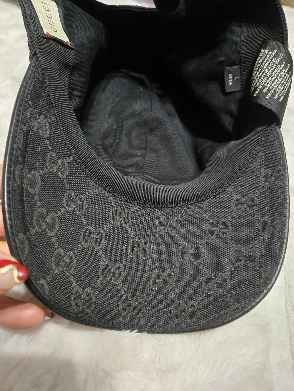 Gucci GG Baseball Hat Sherryline Large 59 EUC